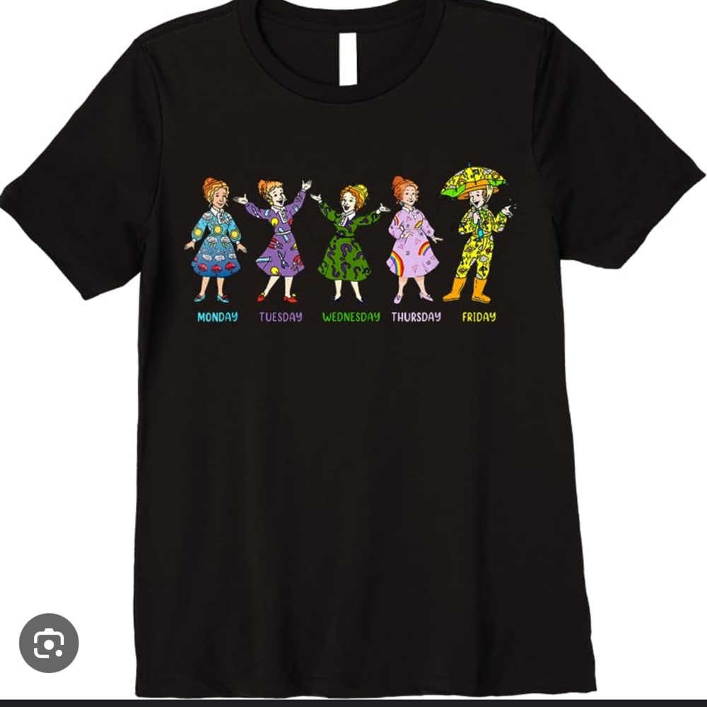 Magic School Bus Mrs Frizzle Tee